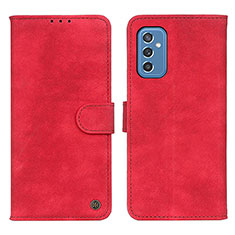 Funda de Cuero Cartera con Soporte Carcasa A04D para Samsung Galaxy M52 5G Rojo
