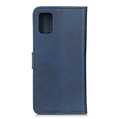 Funda de Cuero Cartera con Soporte Carcasa A05D para Motorola Moto Edge S 5G Azul