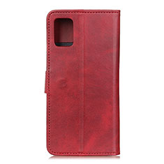 Funda de Cuero Cartera con Soporte Carcasa A05D para Motorola Moto Edge S 5G Rojo