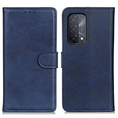 Funda de Cuero Cartera con Soporte Carcasa A05D para OnePlus Nord N200 5G Azul