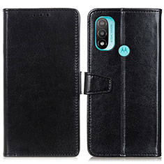 Funda de Cuero Cartera con Soporte Carcasa A06D para Motorola Moto E40 Negro