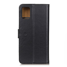 Funda de Cuero Cartera con Soporte Carcasa A08D para Motorola Moto G100 5G Negro