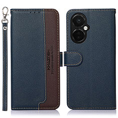 Funda de Cuero Cartera con Soporte Carcasa A09D para OnePlus Nord CE 3 Lite 5G Azul