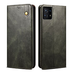 Funda de Cuero Cartera con Soporte Carcasa B01S para Xiaomi Mi Mix 4 5G Verde