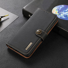 Funda de Cuero Cartera con Soporte Carcasa B02H para Xiaomi Mi 12 Ultra 5G Negro