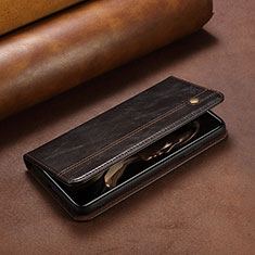 Funda de Cuero Cartera con Soporte Carcasa B02S para Huawei Honor Magic5 5G Negro