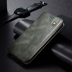 Funda de Cuero Cartera con Soporte Carcasa B02S para Xiaomi Mi 11X Pro 5G Verde