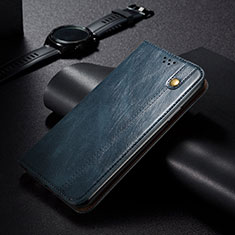 Funda de Cuero Cartera con Soporte Carcasa B02S para Xiaomi Redmi Note 11 SE 5G Azul