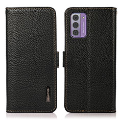 Funda de Cuero Cartera con Soporte Carcasa B03H para Nokia G310 5G Negro