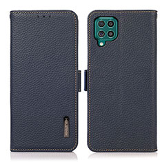 Funda de Cuero Cartera con Soporte Carcasa B03H para Samsung Galaxy M62 4G Azul