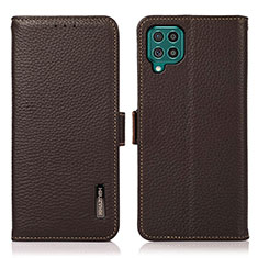 Funda de Cuero Cartera con Soporte Carcasa B03H para Samsung Galaxy M62 4G Marron