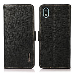 Funda de Cuero Cartera con Soporte Carcasa B03H para Sony Xperia Ace III Negro