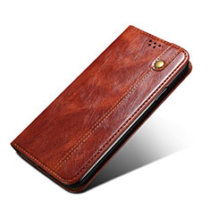 Funda de Cuero Cartera con Soporte Carcasa B04S para Samsung Galaxy S21 5G Marron