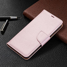 Funda de Cuero Cartera con Soporte Carcasa B05F para Samsung Galaxy S22 5G Rosa