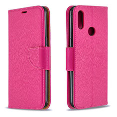 Funda de Cuero Cartera con Soporte Carcasa B06F para Samsung Galaxy M01s Rosa Roja