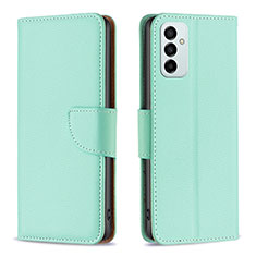 Funda de Cuero Cartera con Soporte Carcasa B06F para Samsung Galaxy M23 5G Verde