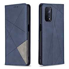 Funda de Cuero Cartera con Soporte Carcasa B07F para OnePlus Nord N200 5G Azul