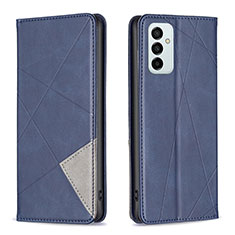 Funda de Cuero Cartera con Soporte Carcasa B07F para Samsung Galaxy M23 5G Azul