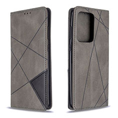 Funda de Cuero Cartera con Soporte Carcasa B07F para Samsung Galaxy S20 Plus Gris