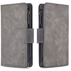 Funda de Cuero Cartera con Soporte Carcasa B09F para Samsung Galaxy S20 Plus Gris