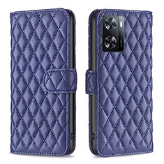 Funda de Cuero Cartera con Soporte Carcasa B11F para OnePlus Nord N20 SE Azul