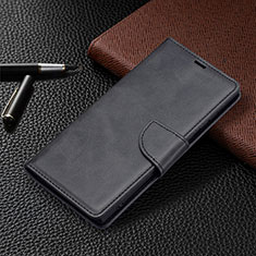 Funda de Cuero Cartera con Soporte Carcasa B14F para Samsung Galaxy S22 Ultra 5G Negro