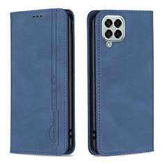 Funda de Cuero Cartera con Soporte Carcasa B15F para Samsung Galaxy M33 5G Azul