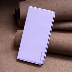 Funda de Cuero Cartera con Soporte Carcasa B23F para Xiaomi Redmi Note 13 5G Purpura Claro