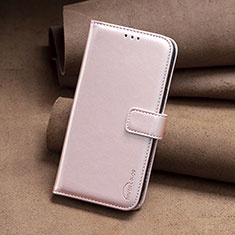 Funda de Cuero Cartera con Soporte Carcasa B23F para Xiaomi Redmi Note 13 Pro 5G Oro Rosa