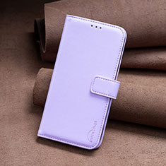 Funda de Cuero Cartera con Soporte Carcasa B23F para Xiaomi Redmi Note 13 Pro 5G Purpura Claro