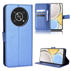 Funda de Cuero Cartera con Soporte Carcasa BY1 para Huawei Honor Magic4 Lite 5G Azul