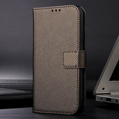 Funda de Cuero Cartera con Soporte Carcasa BY1 para Xiaomi Mi 10T Pro 5G Marron