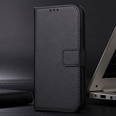 Funda de Cuero Cartera con Soporte Carcasa BY1 para Xiaomi Mi Note 10 Lite Negro