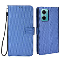 Funda de Cuero Cartera con Soporte Carcasa BY1 para Xiaomi Redmi 10 5G Azul
