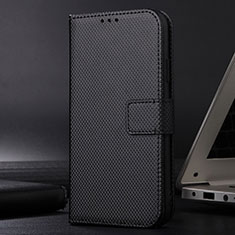 Funda de Cuero Cartera con Soporte Carcasa BY1 para Xiaomi Redmi 10C 4G Negro