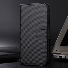 Funda de Cuero Cartera con Soporte Carcasa BY1 para Xiaomi Redmi Note 10 4G Negro