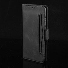 Funda de Cuero Cartera con Soporte Carcasa BY2 para Xiaomi Mi 10i 5G Negro