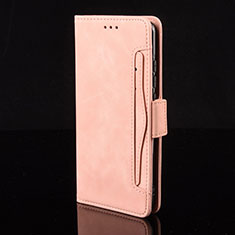 Funda de Cuero Cartera con Soporte Carcasa BY2 para Xiaomi Poco C40 Rosa