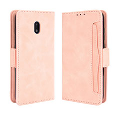 Funda de Cuero Cartera con Soporte Carcasa BY3 para Nokia C01 Plus Rosa