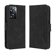 Funda de Cuero Cartera con Soporte Carcasa BY3 para OnePlus Nord N20 SE Negro