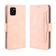 Funda de Cuero Cartera con Soporte Carcasa BY3 para Samsung Galaxy A81 Rosa