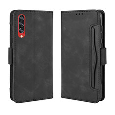 Funda de Cuero Cartera con Soporte Carcasa BY3 para Samsung Galaxy A90 5G Negro