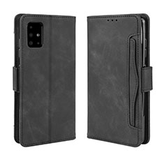 Funda de Cuero Cartera con Soporte Carcasa BY3 para Samsung Galaxy M40S Negro