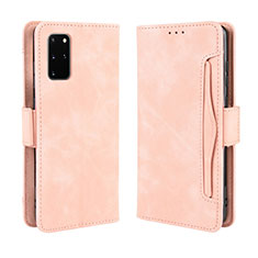 Funda de Cuero Cartera con Soporte Carcasa BY3 para Samsung Galaxy S20 Plus Rosa