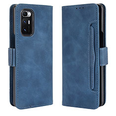 Funda de Cuero Cartera con Soporte Carcasa BY3 para Xiaomi Mix Fold 5G Azul