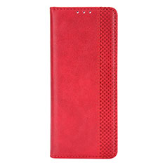 Funda de Cuero Cartera con Soporte Carcasa BY4 para Samsung Galaxy Z Fold2 5G Rojo