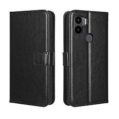 Funda de Cuero Cartera con Soporte Carcasa BY5 para Xiaomi Redmi A1 Plus Negro