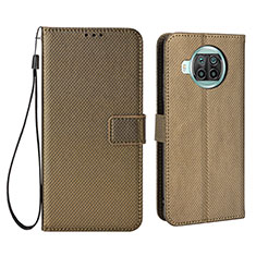 Funda de Cuero Cartera con Soporte Carcasa BY6 para Xiaomi Mi 10T Lite 5G Marron