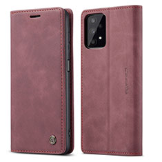 Funda de Cuero Cartera con Soporte Carcasa C01S para Samsung Galaxy A32 4G Rojo Rosa