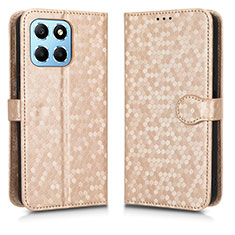 Funda de Cuero Cartera con Soporte Carcasa C01X para Huawei Honor 70 Lite 5G Oro